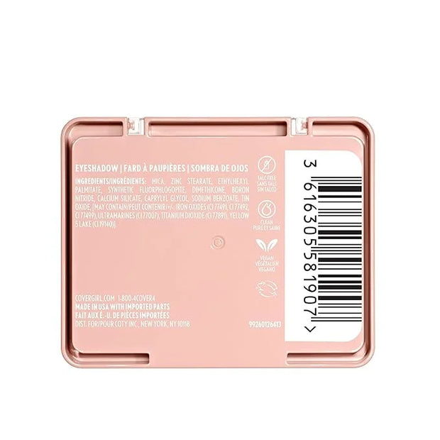 COVERGIRL Eye Enhancer, Sweet Plum, Eyeshadow Trio, Easy to Wear, Clean & Vegan, Talc-Free, Matte & Shimmer Finishes, Smud...