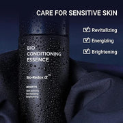 IOPE MEN BIO Anti-aging & Moisturizing Set, Cleanser, Emulsion, Conditioning Essence Serum and Soothing Aftershave, HOMME ...