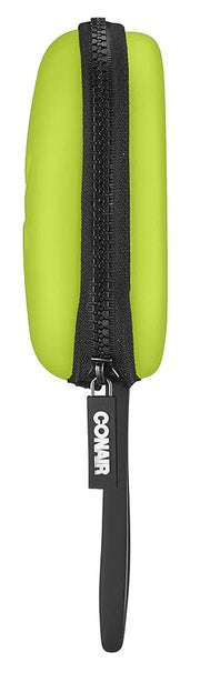 Conair The Knot Doctor for Premium Pro Detangling Brush for Wet or Dry Hair with Green Storage Case, Black - Product Image