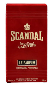 Jean Paul Gaultier Scandal Le Eau de Parfum Intense Refillable Spray for Men, 3.4 Ounce - Product Image