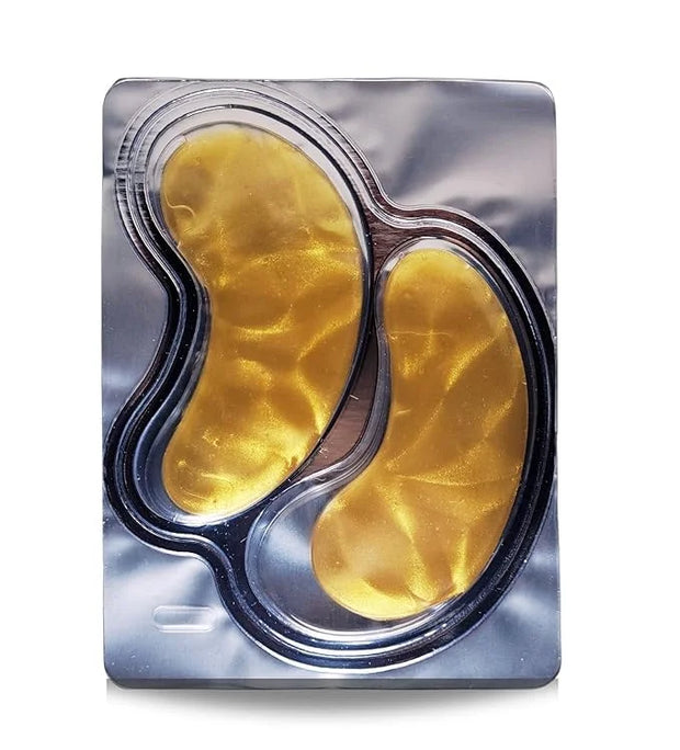 Under Eye Mask Gold Pairs - Reduce Dark Circles, Puffy Eyes, Undereye Bags, Wrinkles - Gel Under Eye Patches - Gifts for M...