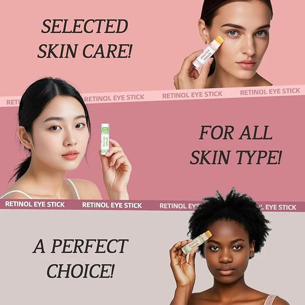 Hydrating Multi Balm Stick, All-in-One Hydrating Lip Balm Eye Cream Neck Cream Make Up Base, Reduce Wrinkle & Moisturizing...