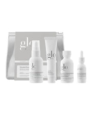 Glo Skin Beauty Clarify + Balance Skincare Set for Breakout Prone Skin - Mini Purifying Gel Cleanser, Mini Oil Free Moistu...