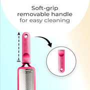 Microplane Colossal Foot File Scraper - The Original Stainless Steel Foot Rasp, Dead Skin/Callus Remover for Feet, Gentle ...