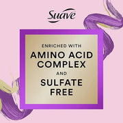 Suave Pink Luscious Curls Styling Cream Hair Cream for Luscious Curls Curl Defining Cream with Amino Acid Complex 4.75 oz ...