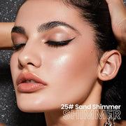 evpct Sand Shimmer Cream Eye Shadow Brightener Sticks Set for Eyes, Sand Matte Pencil Eye shadow Applicator Stick Pen Pale...