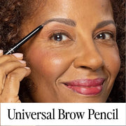 Billion Dollar Brows Universal Eyebrow Pencil – Dual-Ended Design with Precision Tip & Spoolie, Natural Finish, Waterproof...
