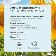Sky Organics Organic Petroleum-free Jelly, Multi-Purpose Skin Care Balm with Organic Shea Butter, Coconut Oil, Olive Oil &...