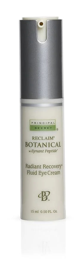 Principal Secret reclaim BOTANICAL Anti-Aging Radiant Recovery Fluid Eye Cream Plant Based Retinol, Argireline, Squalane, ...