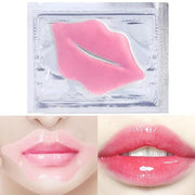 MEICOLY Lip and Eye Mask Sheet Moisturizing Gold Under Eye Mask Gel Crystal Collagen Anti-Aging Eye Patches Dark Circle Re...