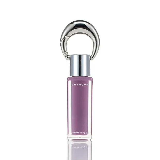 ENTROPY Makeup 2-in-1 Charm Shiny Glowy Lip & Cheek Gloss Tint Keychain, High Pigment Glossy Lip Color & Plumping Gloss, C...