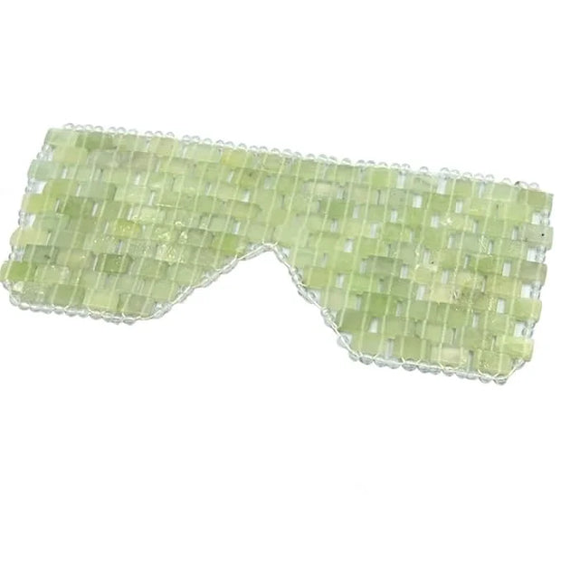 AITELEI Natural Jade Eye Mask Anti-Aging Facial Sleeping Eye Mask Hot or Cold Therapy Blindfold for Puffy Eyes, eye masks ...