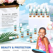 24 Pcs Mini Sunscreen Stick Bulk for Summer Wedding SPF 30 Face Sunscreen Stick Water Resistant Light Skin Tone Sun Block ...