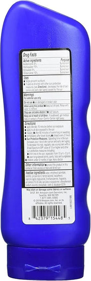 Amazon Brand - Solimo Sport Sunscreen Lotion, SPF 30, Formulated without Octinoxate & Oxybenzone, Broad Spectrum UVA/UVB P...