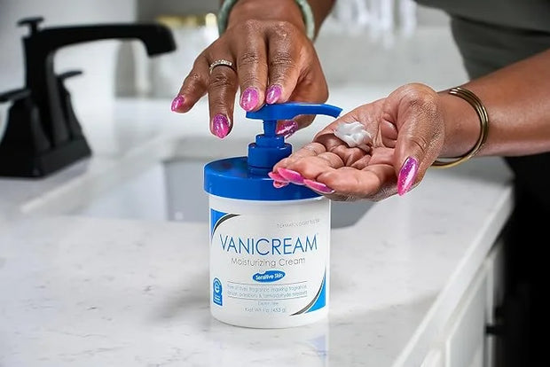 Vanicream Moisturizing Skin Cream with Pump Dispenser - 16 fl oz (1 lb) - Moisturizer Formulated Without Common Irritants ...
