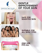 SWISSÖKOLAB Double Chin Reducer V Line Lifting Mask + Under Eye Patches For Puffy Eyes 24k Gold Eye Mask For Dark Circles ...