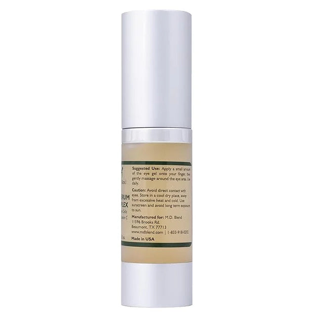 Plant Stem Cell Eye Serum Complex | Aloe Vera, Vitamin C | Hydrating Eye Treatment | Airless Pump - 15ml - Product Image