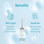 Hyaluronic moisturizer ampoule dry skin face neck woman hyaluronic acid hydrating serum Korean Beauty skincare 1.69oz - Pr...