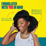 Mielle Curl Forming Glaze - Kalahari Melon & Aloe Vera Deep Hydration Styling Gel for Dry, Curly and Textured Hair - Enhan...