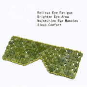 AITELEI Natural Jade Eye Mask Anti-Aging Facial Sleeping Eye Mask Hot or Cold Therapy Blindfold for Puffy Eyes, eye masks ...