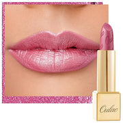 Oulac Pink Lipstick for Women with Metallic 3D Shine Lightweight Hydrating Formula, High Impact Lip Color, Vegan Beauty, F...