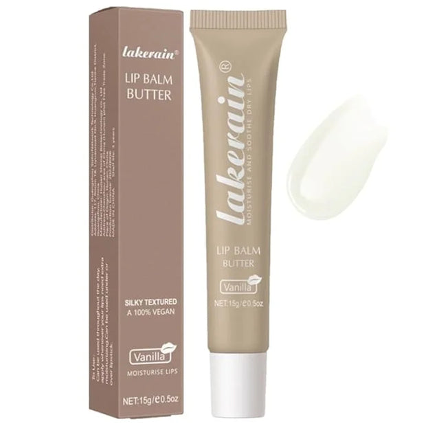 Tinted Lip Butter Balm - Tinted Moisture Gel Lip Gloss | Hydrating Glow Tinted Lip Care | Tinted Lip Stain (Vanilla, 01) -...