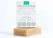 Little Seed Farm Organic Goat’s Milk Soap – 3 Pack of Rosemary Mint Exfoliating Body Bars – Natural, Handmade, Cruelty Fre...