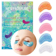 Under Eye Patches for Puffy eyes, 10Pairs eye gel pads for Dark Circles and Puffiness, hydrating Eye Mask for Wrinkles Ant...