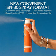 Vacation Orange Gelée SPF 30 Sunscreen Spray Oil & Air Freshener Bundle, Tanning Oil with SPF, Suntan Lotion Spray, Transp...
