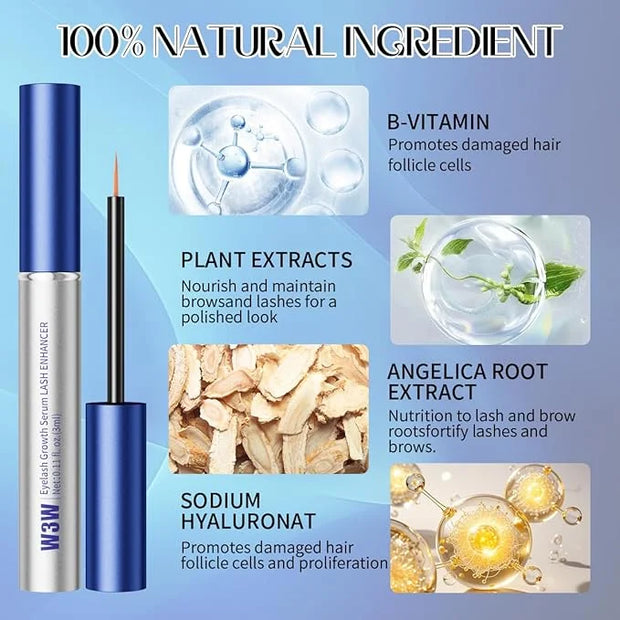 lash Growth Serum,Eyelash Enhancer for Longer, Fuller, and Thicker Lashs - Product Image