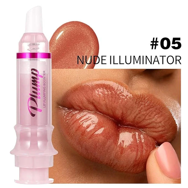Erinde Lip Plumper Gloss, Natural Ginger Lip Plumping Booster Lip Plumping Oil, Ultra-Hydrating & Nourishing Plump Lip Plu...