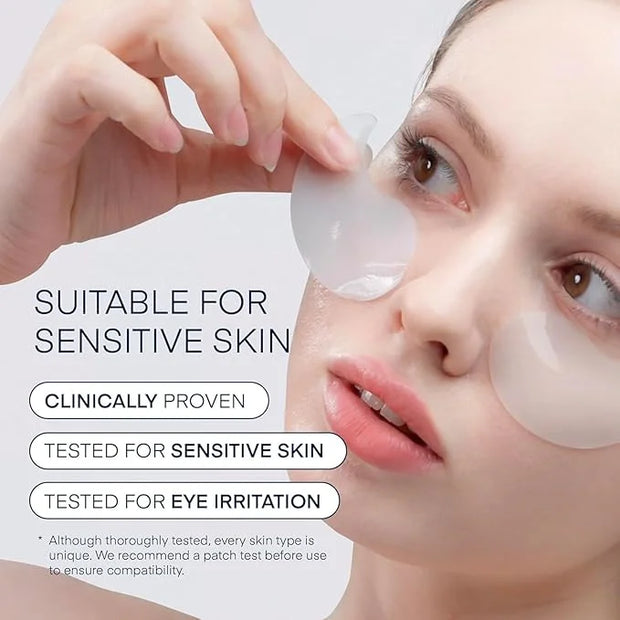Under Eye Patches Korean Skincare: Self Care Kit for Puffy Eyes, Dark Circles, Fine Lines & Wrinkles - 180 Pcs Hydrogel Ey...