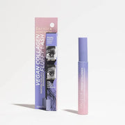 Pacifica Vegan Collagen Fluffy Lash Mascara – Black Thickening & Lengthening Mascara with Plant Fibers, Full Fluffy Lashes...