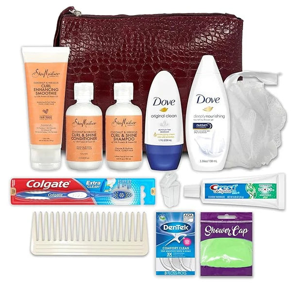 Convenience Kits International Women’s Multicultural 13 pc Travel Kit Featuring: Travel-Size Hair & Body Products (7744) -...