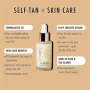 St Moriz Advanced Miracle Glow Face Tanner Serum - Hydrating Self Tan Face Serum, 30ml - With Q10 & Hyaluronic Acid - Natu...