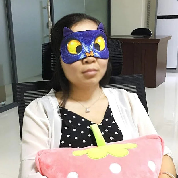 Honbay 3D Funny Eyeshade Sleep Eye Mask with Adjustable Head Strap for Travel, Game, Party, Rest, Sleeping, etc - Product ...