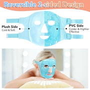 XPCARE Colding Ice Face Mask and Cooling Eye Mask for Puffy Eyes & Migraine Relief, Gel Eye Mask, Cool Face Masks for Dark...