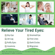 12 Packs Self Heating Eye Masks for Dry Eyes Mothers Day Gifts for Mom Disposable Heated Eye Mask Warm Compress Sleep Mask...
