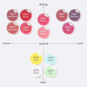 NOONI Korean Hydrating Lip Oil - Appleginseng | Lip Stain, Gift, Long-Lasting, Moisturizing, Plumping, Revitalizing for Dr...