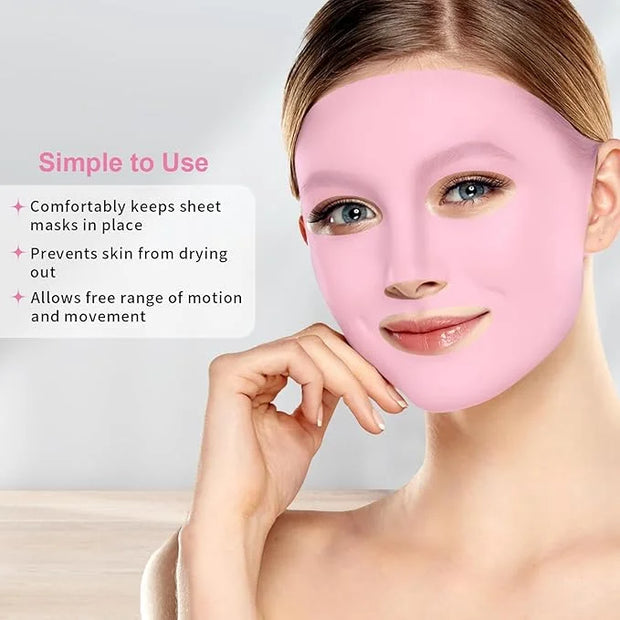 Ice face mask and silicone