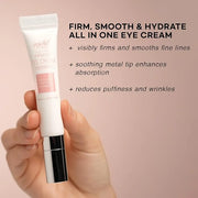 Epielle Firming Eye Cream | Anti-Aging Serum for Sagging Skin and Wrinkles | Cooling Applicator for Refreshing Application...