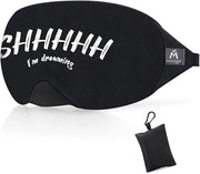 Mavogel Cotton Sleep Mask - Sleep Eye Mask for Women Men, Light Blocking Night Eyemask, Super Soft and Comfortable Eye Cov...