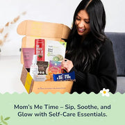 Vegan Wellness & Beauty Gift Box – Immune Support Powder, Protein Bars, Hydration Mist, Hair Mask, Hand Cream & Kiwi Mask ...