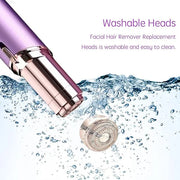 Replacement Heads for Flawless Generation 2, Facial Hair Removal Replacement Heads for Women, Compatible with Finishing Fl...