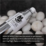 Microderm GLO - Active Anti-Aging Eye Gel, Reduces Dark Circles, Puffy Eyes, Crow's Feet and Fine Lines & Wrinkles, Packed...