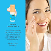 Elizabeth Mott Sure Thing Vitamin C Eye Cream – Hydrating, Brightening, Anti-Aging Eye Repair Treatment for Dark Circles &...