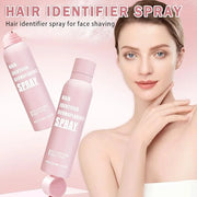 Hair Identifier Spray for Face Shaving Powder for Women Skin Body Hair IdentifyingSpray for Dermaplaning Glow Reveal Face ...