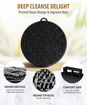 Silicone body scrubber - loop