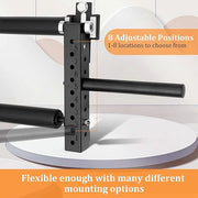 18mm Power Rack Mounted Leg Extension and Curl - Product Image