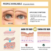 24K Gold Eye Masks, Crystal Collagen Eye Patches for Puffy Eyes, Reducing Fine Lines, Effectively Moisturizing Gold Eye Ma...